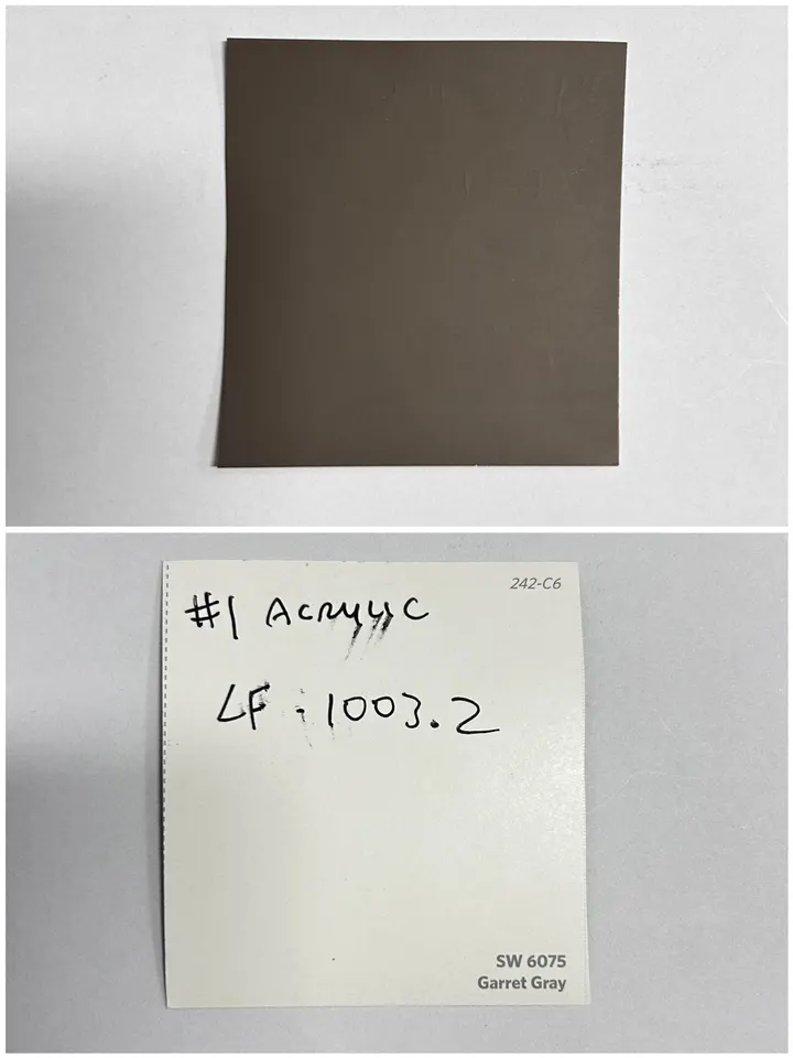 Metal finishes · Sample 15