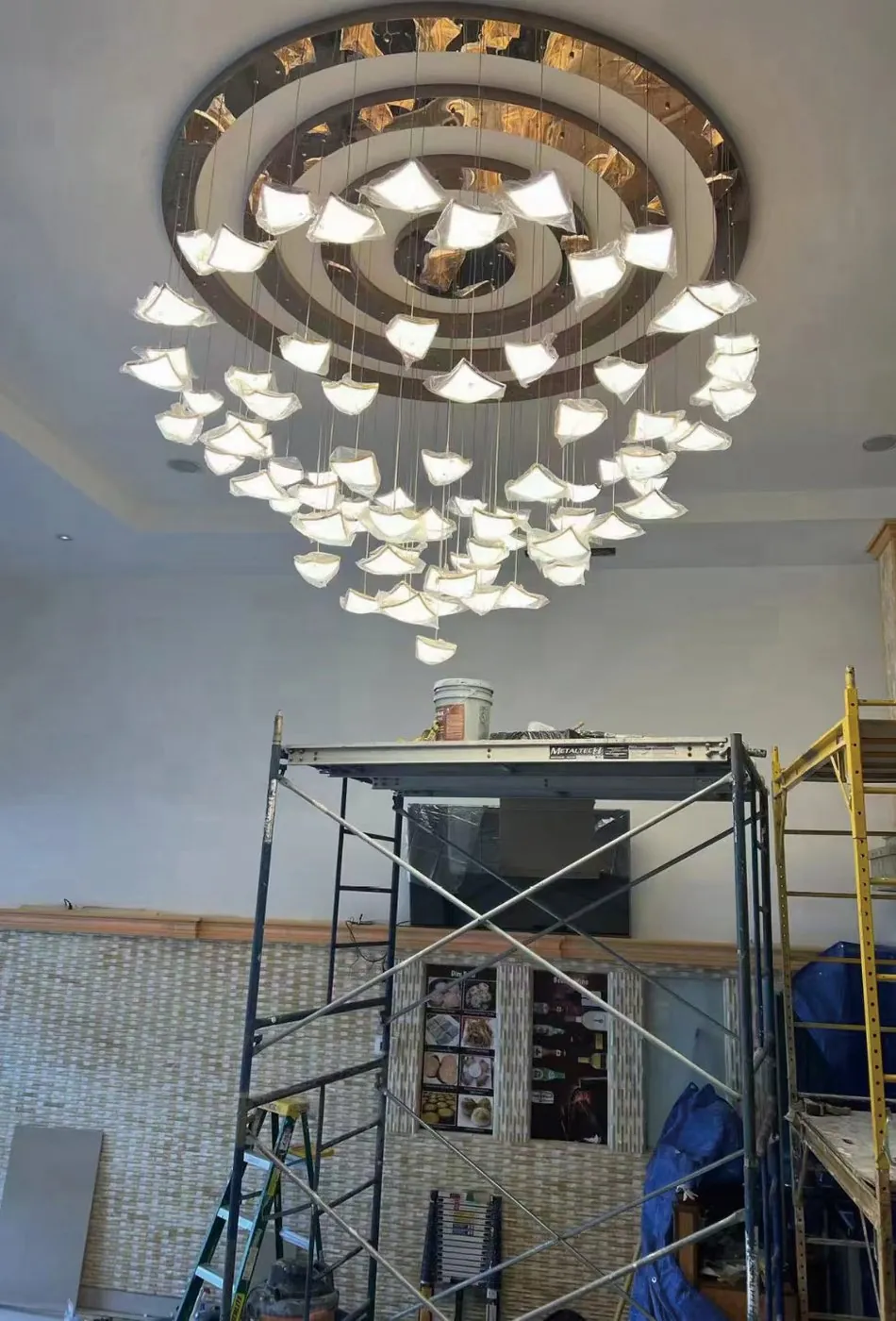 Spaceship Ceiling Installation