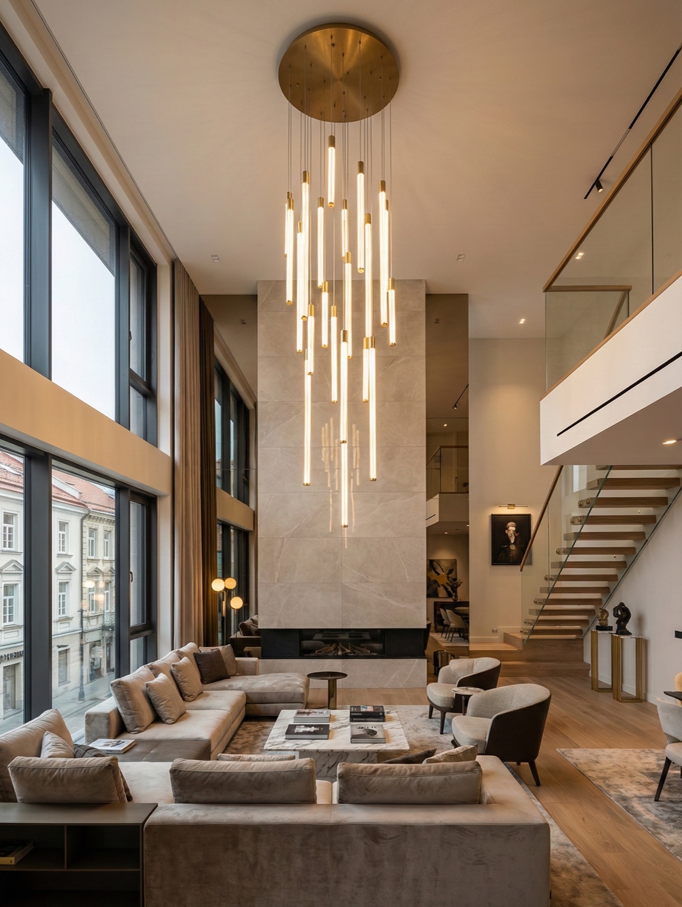 Lithuania Glass Residence project view