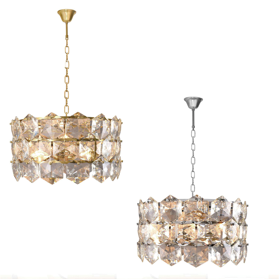 801-191229CH Crystal Chandeliers by Meiyun Lighting