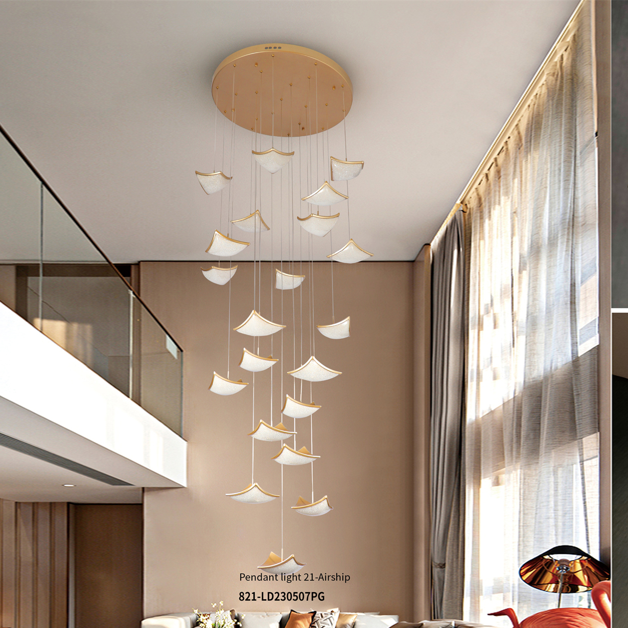 821-LD230507PG LED Decorative Light by Meiyun Lighting