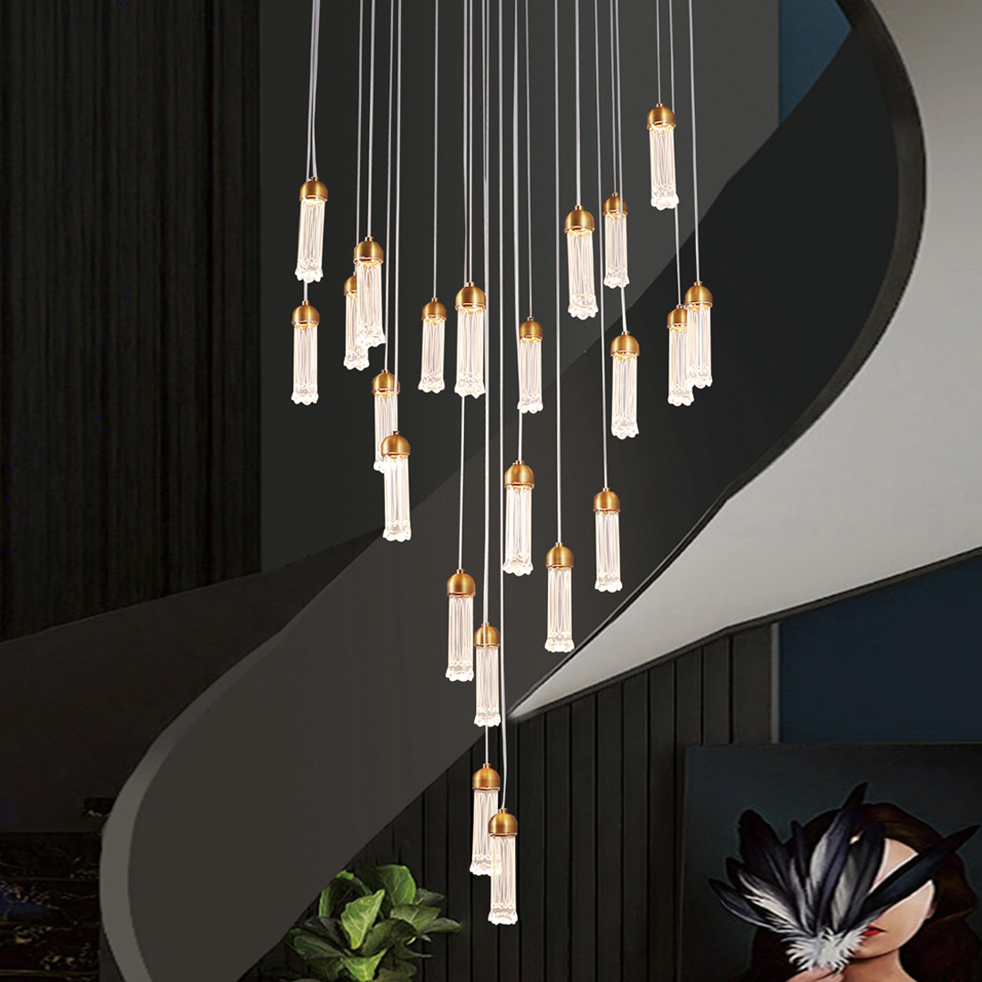 822-LD248801JT LED Decorative Light by Meiyun Lighting