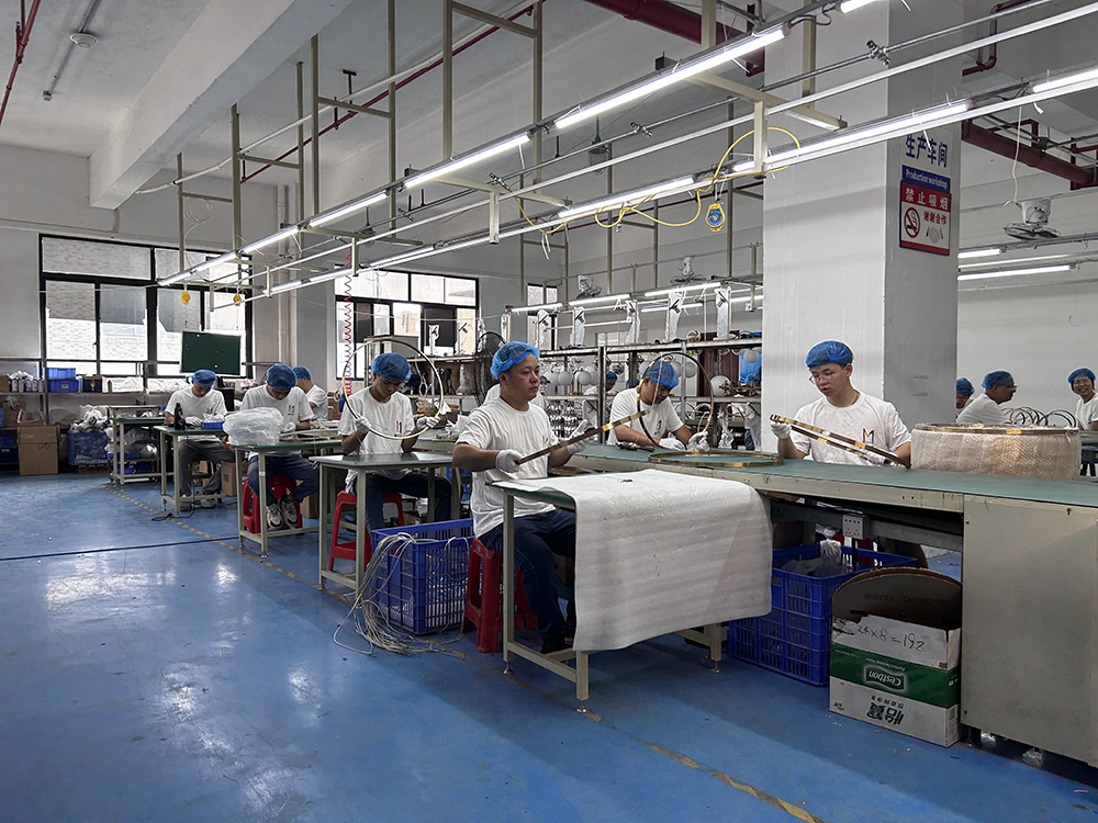 Meiyun Lighting factory and production capability