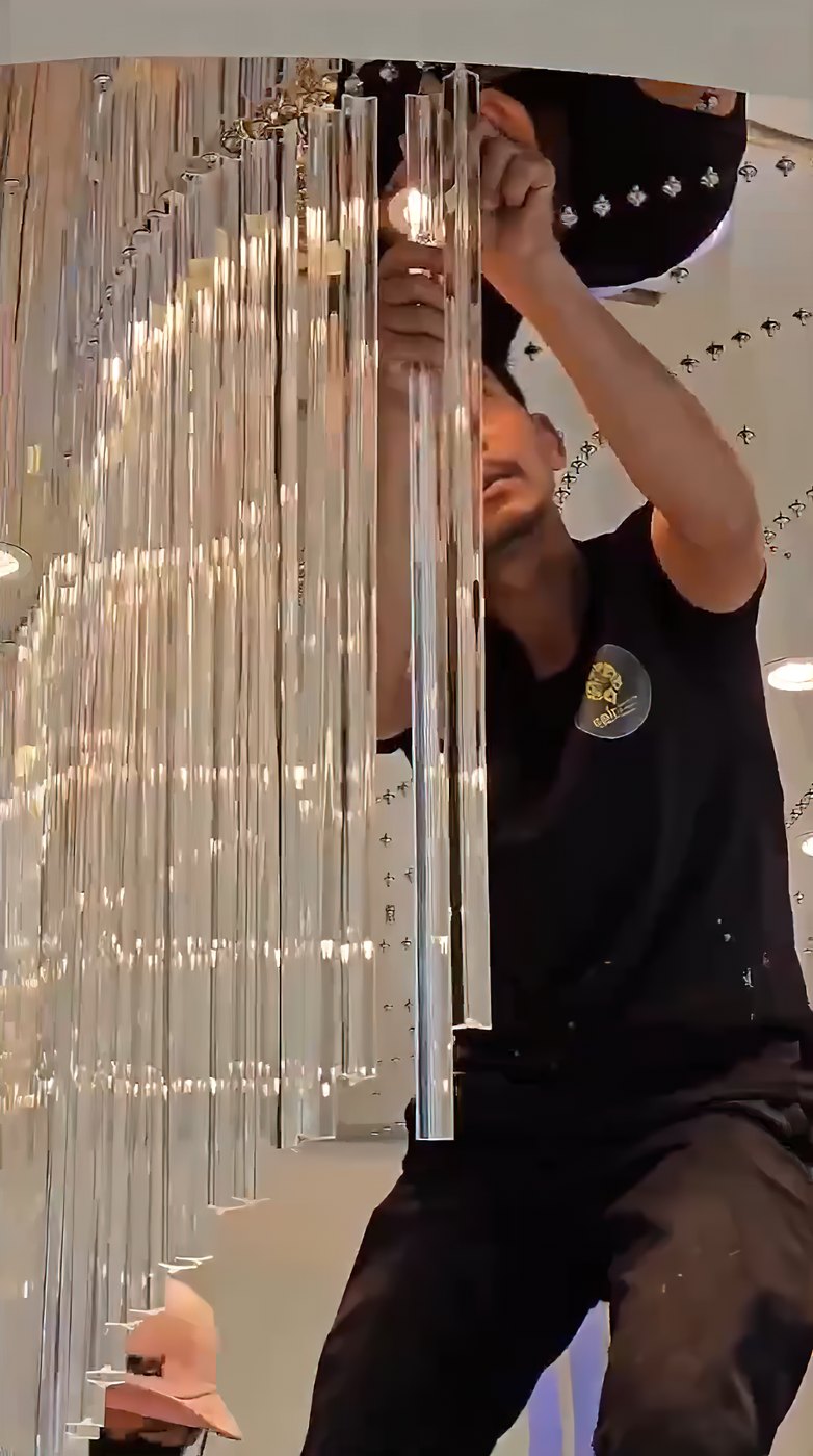 Cambodia Chandelier Project