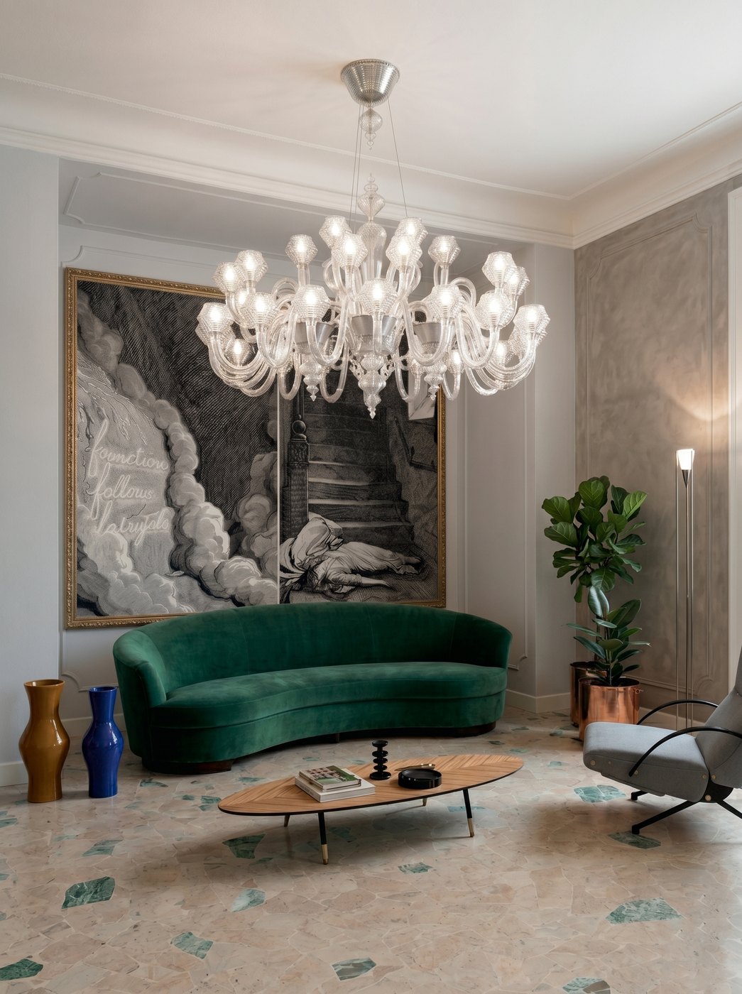 US Crystal Chandelier